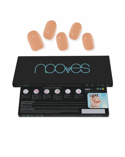 Nooves Foil Nail Cru au Soleil - Professional Nail Art Decorations (20pcs)
