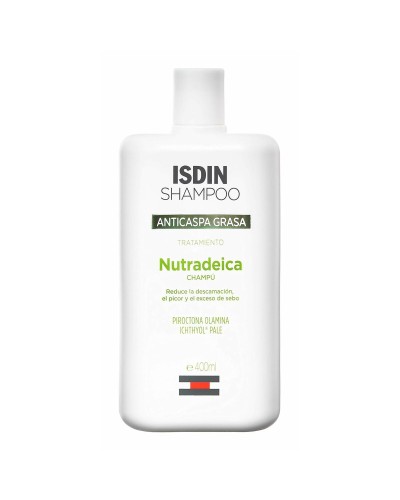 Rasvoittumista hillitsevä shampoo Isdin Nutradeica Hilseilyä ehkäisevä aine 400 ml
