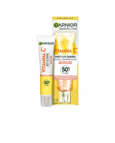 Återfuktande vätska Garnier Vitamin C - Glow Anti-fläckar 40 ml