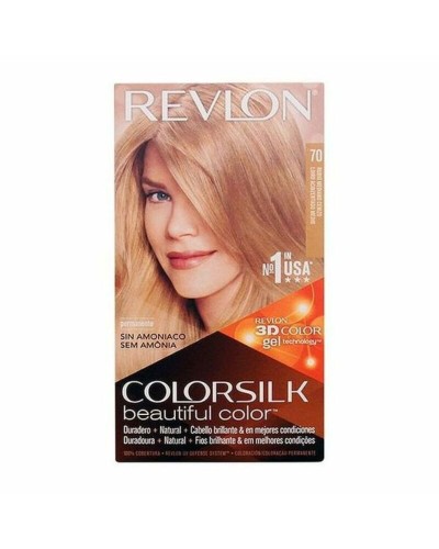 Revlon Colorsilk Coloration Sans Ammoniaque Blond Clair Cendré - Couleur Naturelle
