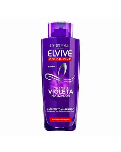 Shampoo voor gekleurd haar Elvive Color-vive Violeta L'Oreal Make Up (200 ml)