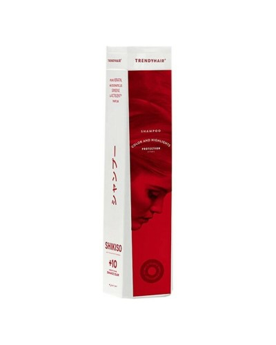 Shikiso Trendy Hair Color Enhancing Strengthening Shampoo: Keratin & Ginseng - 300ml
