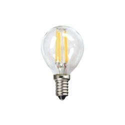Lampadina LED Sferica Silver Electronics E14 4W Caldo 3000K (A++)