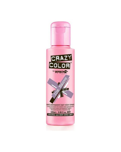 Crazy Color Mauve Ice - Teinture Cheveux Semi-Permanente Violet Froid 100ml
