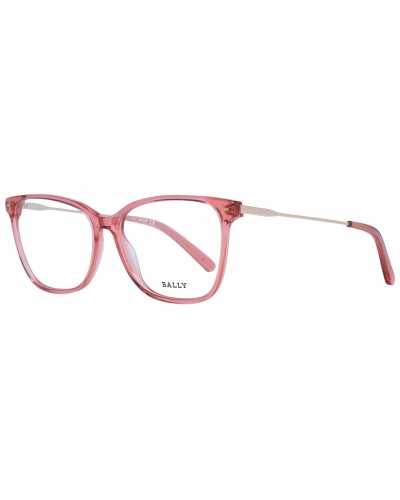 Bally BY5041 Gafas de Mujer - Montura Oro Rosa 55mm - Elegante & Ligera
