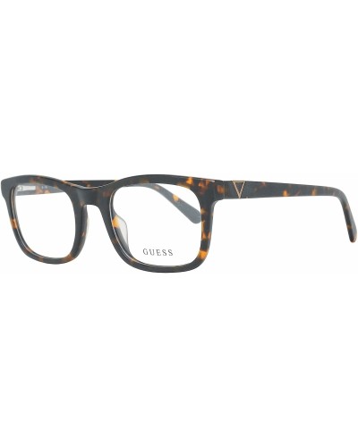 Guess GU50002: Montura de Gafas para Hombre, Calibre 51, Negro/Plata
