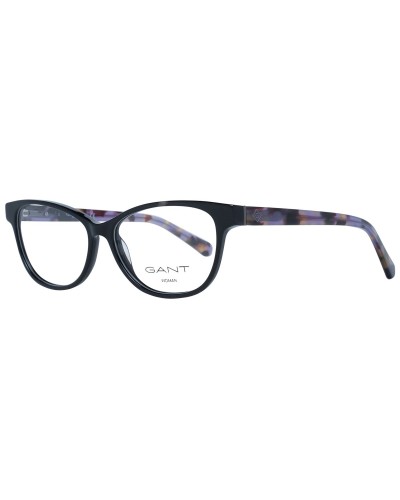 Gant GA4122 : Monture de Lunettes Femme, Noir Brillant, Taille 55, Élégant
