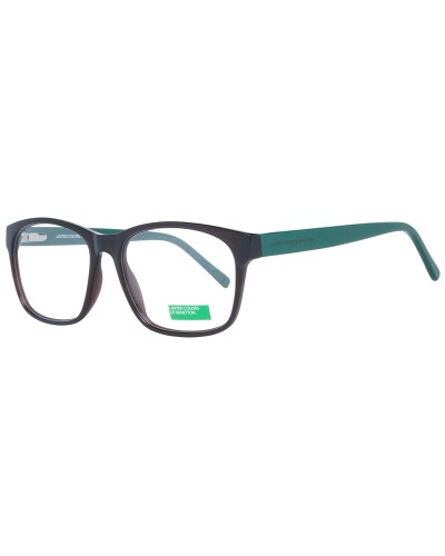 Benetton BEO1034: Montatura Occhiali Uomo Rettangolare - Misura 55-16-145
