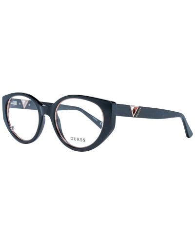 Guess GU2885 Montura de Gafas para Mujer Negra Brillante Talla 52
