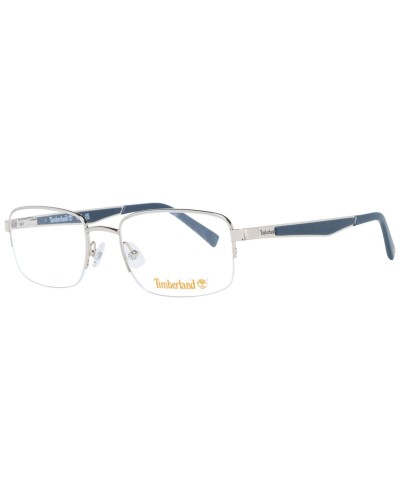 Timberland TB1787: Rechteckige Herrenbrille, Größe 54, Braun
