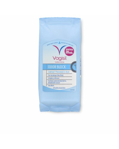 Vagisil Intim-Feuchttücher Odor Block - 20 Stk. - Hygiene & Frische
