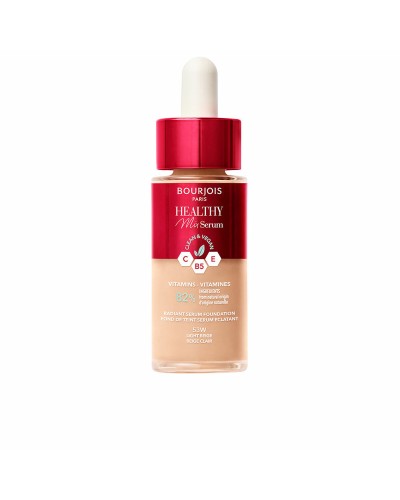 Bourjois Healthy Mix Siero Base Trucco Fluida - 53W Light Beige 30ml - Effetto Anti-fatica
