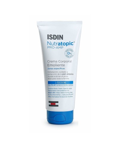 Isdin Nutratopic Pro-AMP Körpercreme 200ml - Atopische, trockene Haut mit Juckreiz
