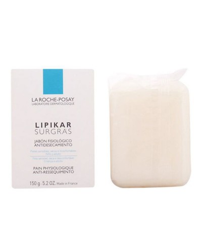 La Roche Posay Lipikar Surgras : Pain Nettoyant Doux Nourrissant (150g)
