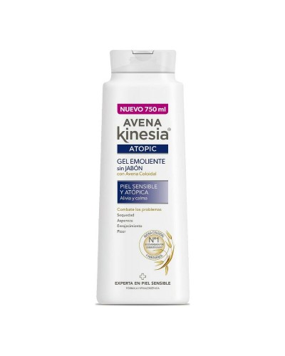 Kinesia Avenatopic Gel de Ducha Avena - Piel Sensible, 750ml - Hidratación Delicada
