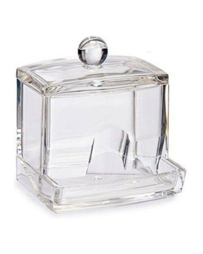 Caja Plegable Transparente 9x10x7cm - Almacenaje Ahorra Espacio
