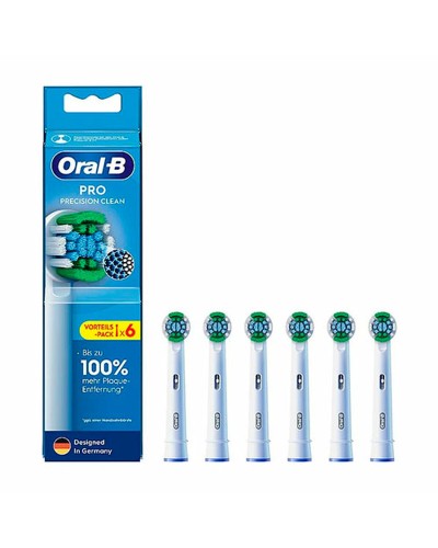 Oral-B Brossettes de Rechange CrossAction - Brins Inclinés - Hygiène Bucco-Dentaire
