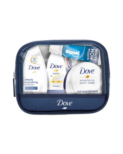 Dove Set Igiene 5 Pezzi - Detergente Mani, Corpo, Capelli - Idratazione Quotidiana
