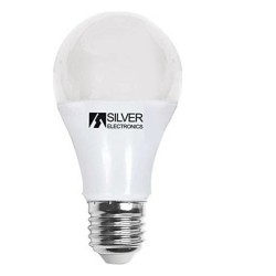 Silver Electronics LED Bulb E27 10W Spherical, Low Energy Lighting
