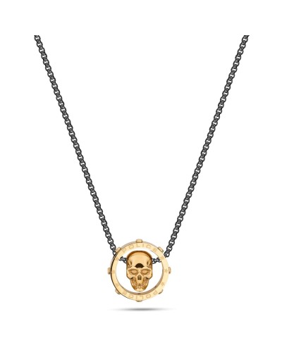 Collar Hombre Police PEAGN2212102 Acero Inoxidable Malla Catenaria 70cm
