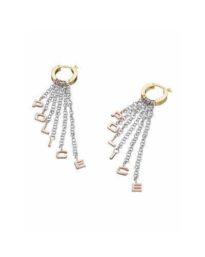 Police Ohrringe Damen Edelstahl Roségold PJ25596ESSGRG.01 - 5cm
