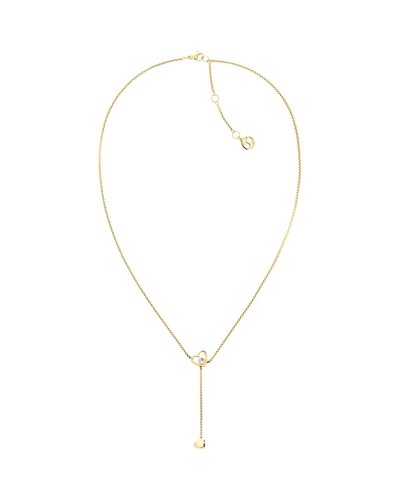 Tommy Hilfiger Collier Femme Acier Inoxydable - 22cm Élégant
