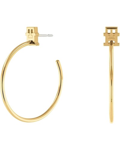 Tommy Hilfiger Pendientes Mujer Acero Inoxidable 3cm - Elegantes y Refinados
