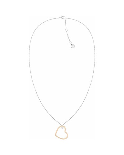 Tommy Hilfiger Collar Mujer 51cm - Elegante Gargantilla Plata
