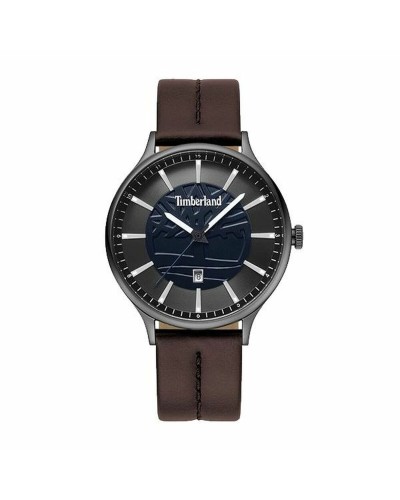 Timberland TBL15488JSU03: Men's Casual Watch, Brown Leather Strap
