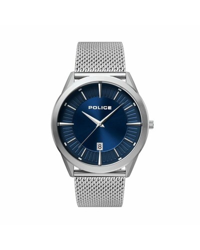 Montre Homme Police P15305JS03MM - Chronographe Acier Noir/Argent, Style Décontracté
