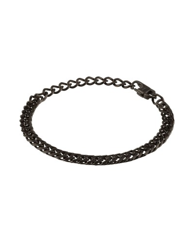 Breil Men's Bracelet TJ2975 Stainless Steel Milanese Mesh Black
