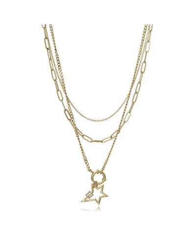 Viceroy Collar Mujer Acero Inoxidable Plata - Elegante Joya 1319C01012
