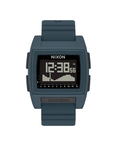 Nixon Time Teller Acero Negro Mate - Reloj de Hombre Diseño Minimalista
