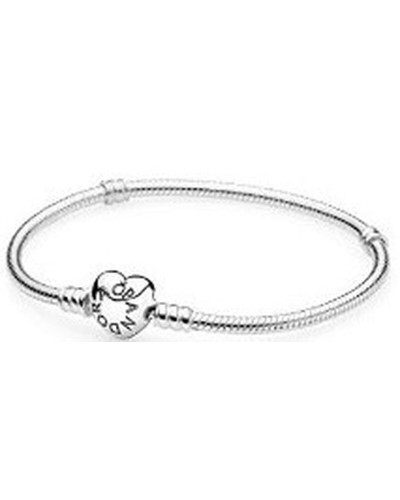 Armband Dames Pandora HEART CLASP SNAKE CHAIN BRACELET