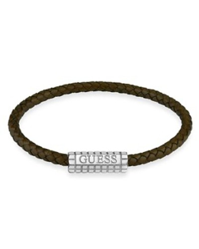 Guess Bracciale Uomo Acciaio Inox Bianco Logo Cristalli - JUMB02141JWSTBWS

