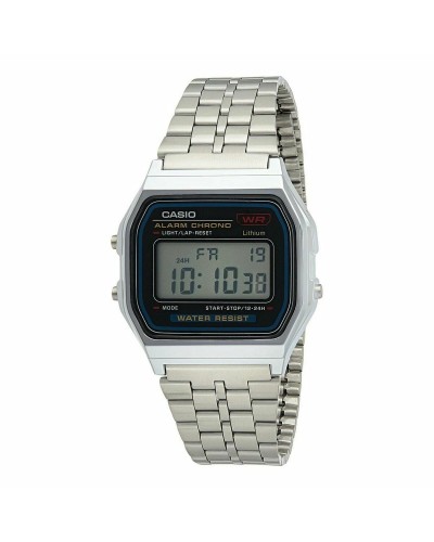 Casio A159WA-N1 Orologio Digitale Unisex Acciaio - Ø 33mm - Vintage
