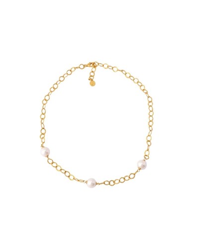 Majorica Damenarmband Klassische weiße Perlen - Elegant und Raffiniert
