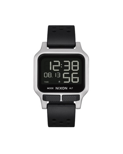 Nixon Time Teller Acciaio Nero Argento - Orologio Uomo Elegante e Resistente
