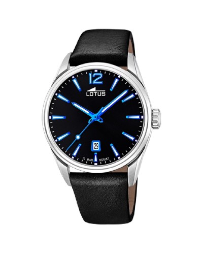 Lotus Reloj de Hombre 18693/6 Negro - Cronógrafo Deportivo Acero
