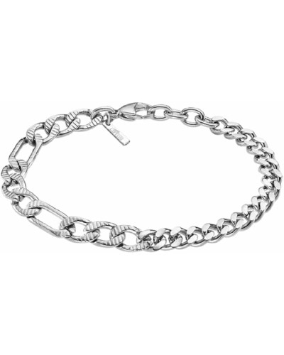 Lotus Bracelet Homme LS2303-2/1 Acier Inoxydable Maille Milanaise Élégant

