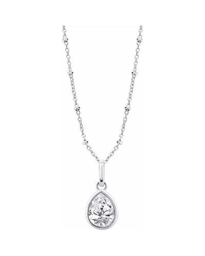 Collier Femme Lotus LP3563-1/1 Acier Inoxydable, Élégant & Raffiné
