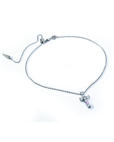 AN Jewels Collier Femme AL.NLOY3SC Argent 925, Pendentif Scintillant
