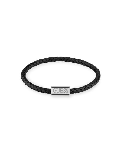 Guess Bracelet Homme Noir Acier Inoxydable JUMB02141JWSTBKS - Style Décontracté
