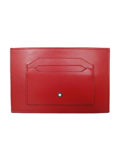 Montblanc Visitenkartenetui 129909 - Schwarzes Leder, Elegant und Kompakt für Visitenkarten
