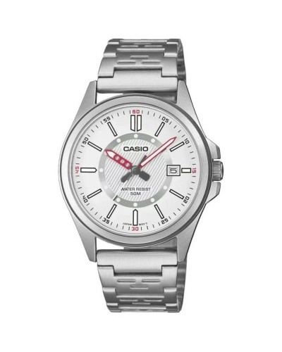 Casio ENTICER GENT Montre Homme Argenté Ø 40mm - Élégant et Classique
