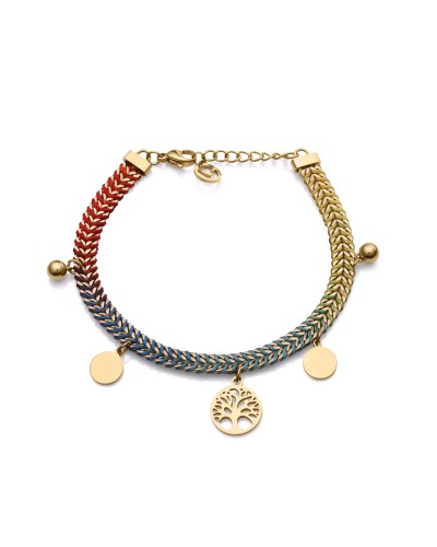 Viceroy Bracelet Femme Acier Argent 14036P01012 - Élégant et Raffiné
