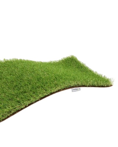 Kunstrasen Exelgreen Campus 2D - 5m Rolle | 1m Breite | 25mm Höhe | Realistisches Grün
