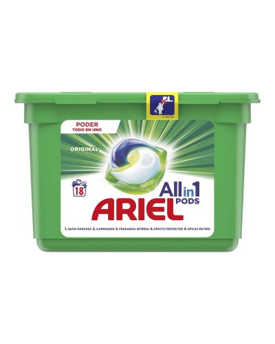 Rengöringsmedel Ariel (18 uds)