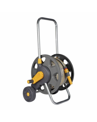 Hozelock Hose Reel Cart: 20m Hose, 12.5mm Diameter, Ideal for Gardening
