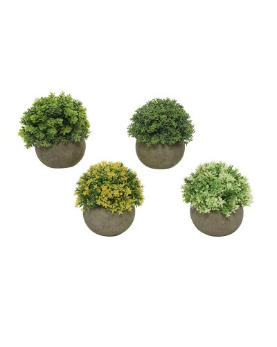 Pianta Artificiale Everlands ⌀ 12 cm in Vaso di Plastica - Decorazione d'Interni